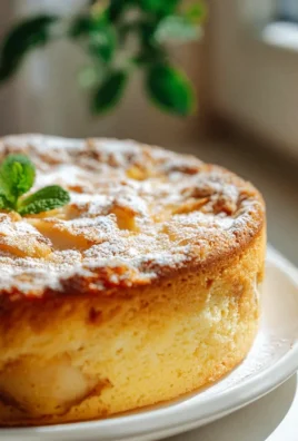 Apfel Birnen Invisible Cake mit Gewürzzucker Topping Rezept