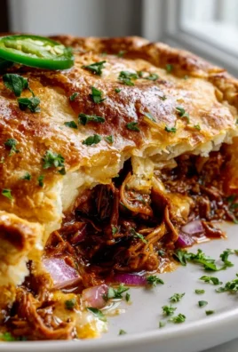 BBQ Pulled Beef Pizza Pot Pie – Der ultimative Genuss!