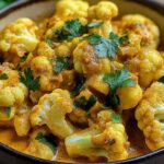 Blumenkohl Curry aus dem Backofen