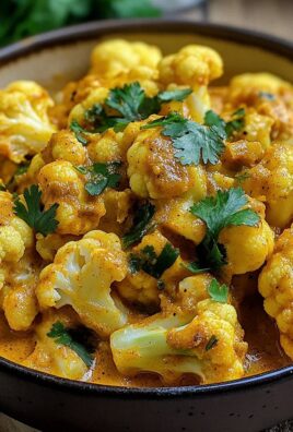 Blumenkohl Curry aus dem Backofen