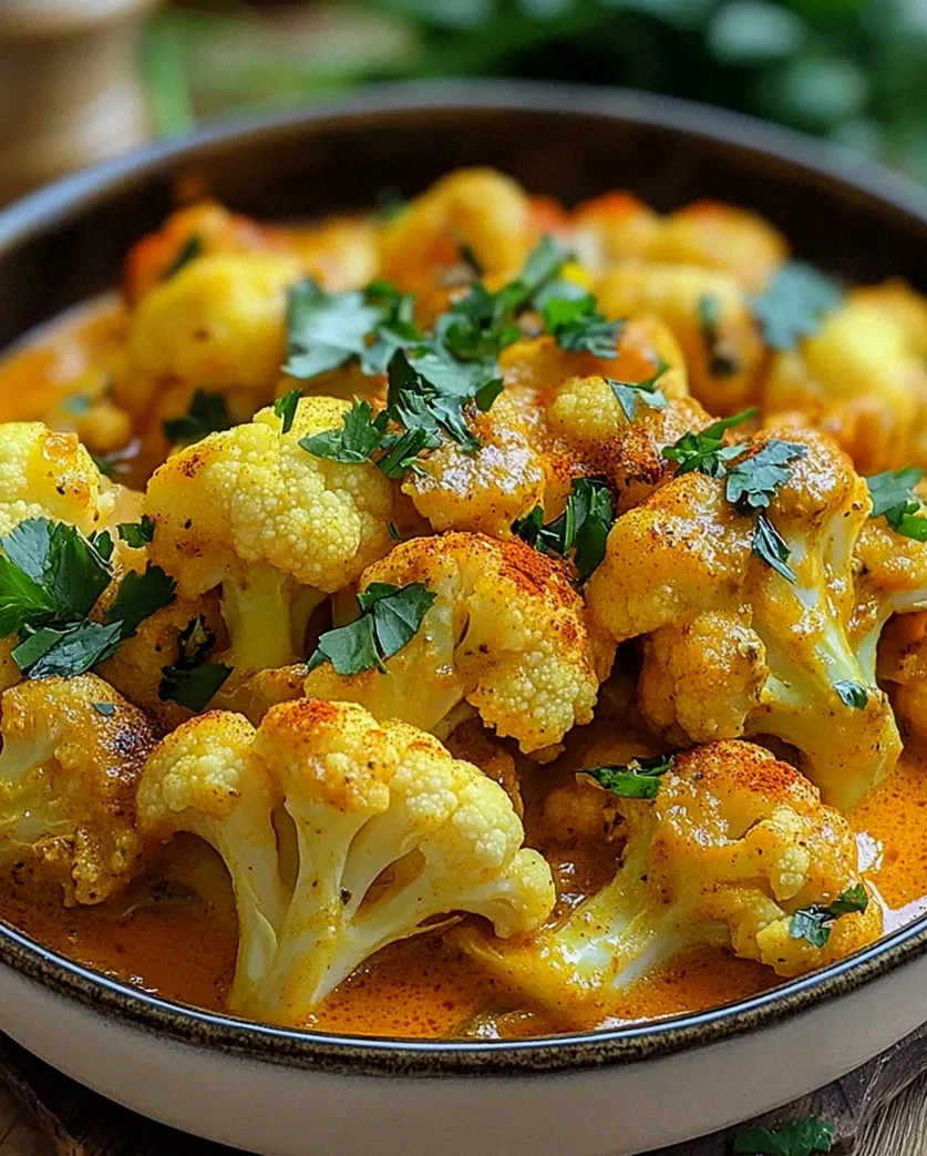 Blumenkohl Curry aus dem Backofen – Schritt 2