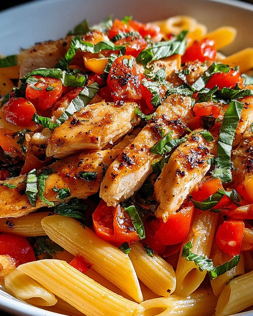 Bruschetta Chicken Pasta