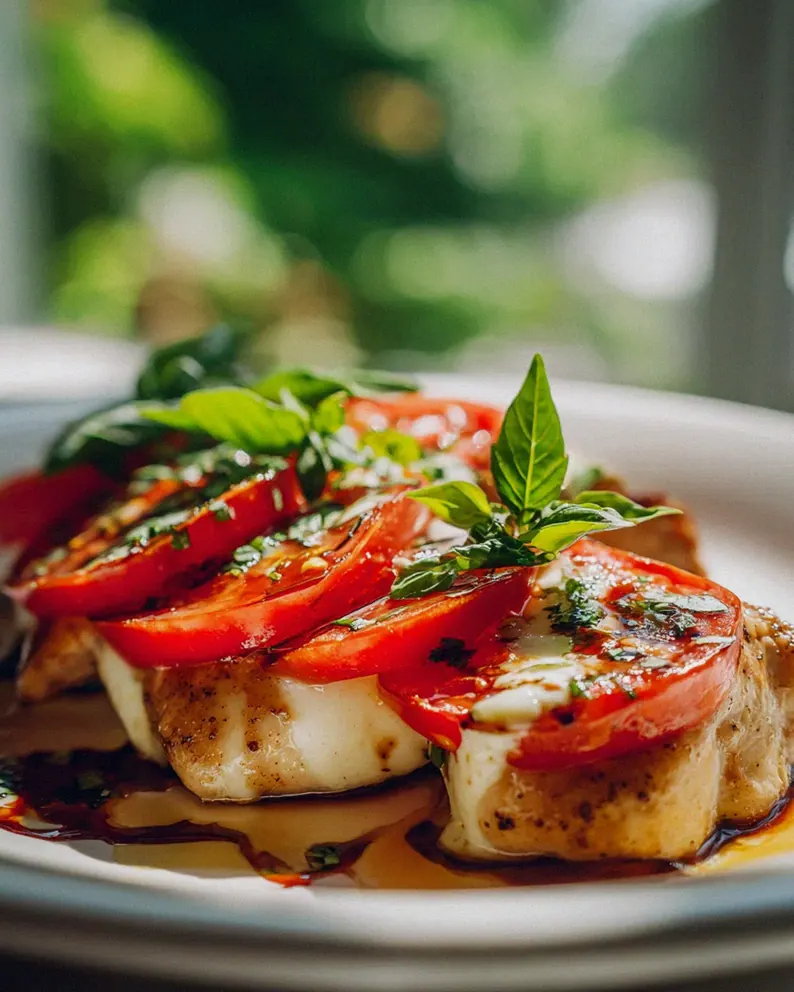 Caprese Chicken: Dein leichtes, erfrischendes Sommergericht