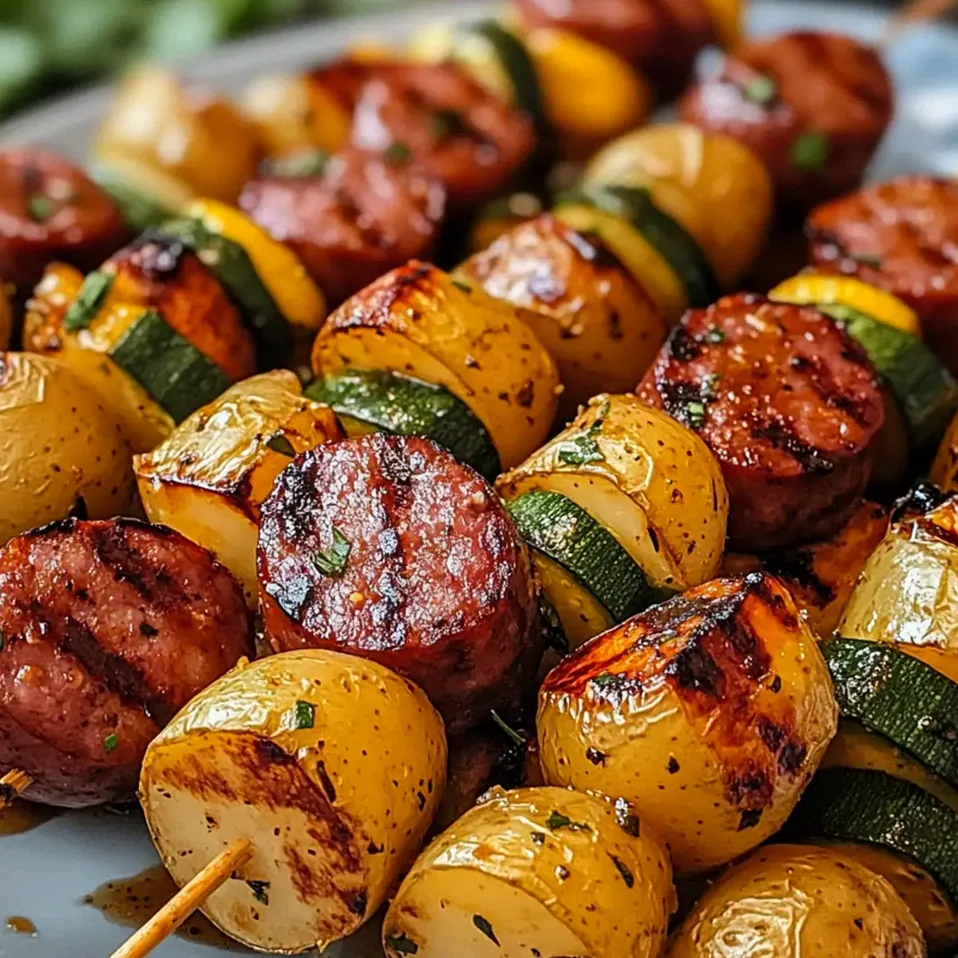Cowboy-Butter-Kielbasa und Kartoffel für den Grill – Schritt 1