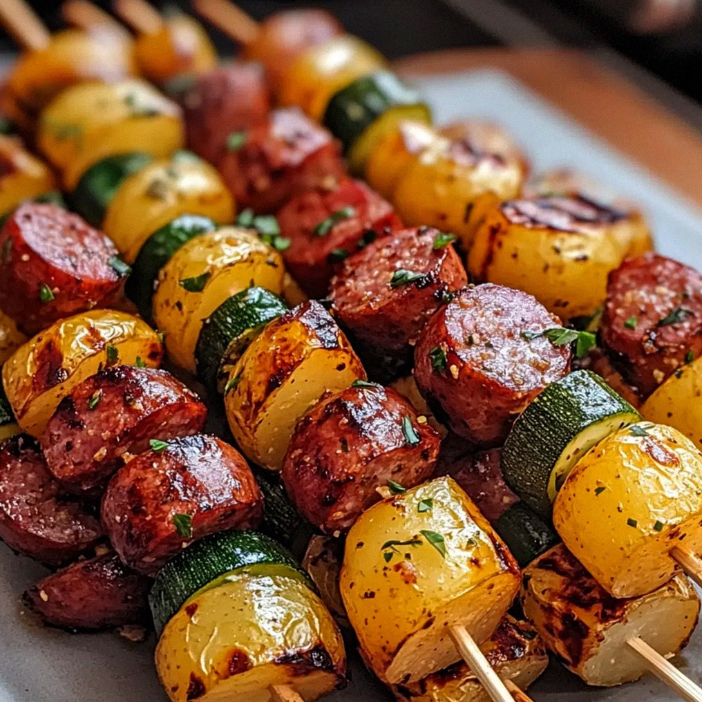 Cowboy-Butter-Kielbasa und Kartoffel für den Grill – Schritt 2