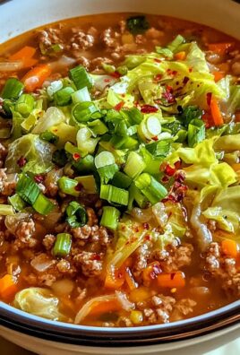 Eierrollen Suppe: Schnelle Low-Carb Genüsse