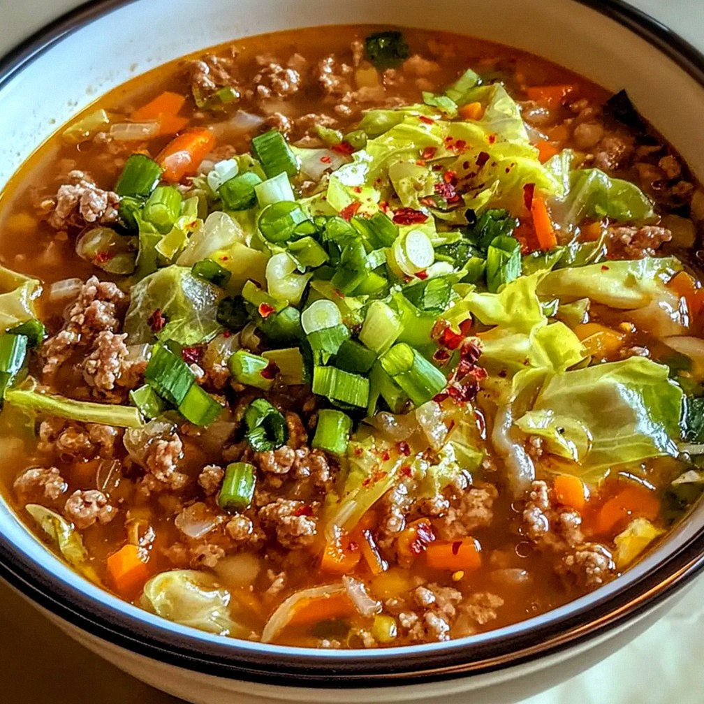 Eierrollen Suppe: Schnelle Low-Carb Genüsse