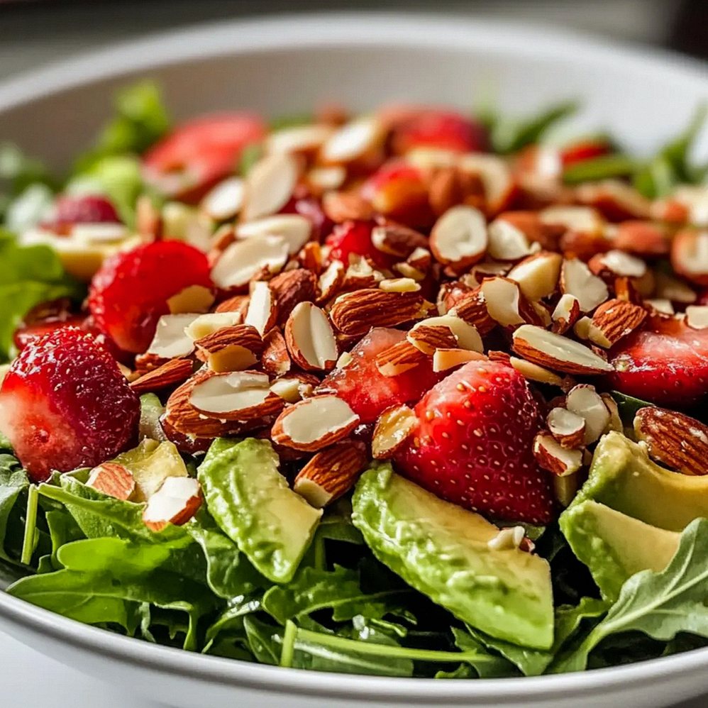Erdbeer Crunch Salat für den perfekten Sommertag – Schritt 2