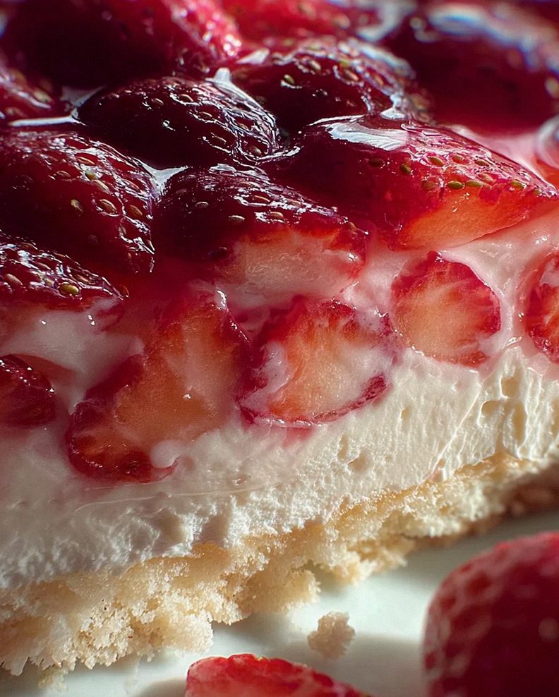 Erdbeerkuchen mit Schmand-Vanillecreme – Schritt 1