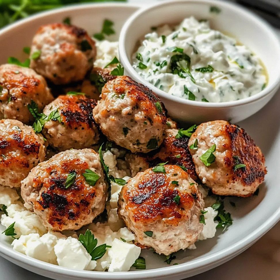 Griechische Hähnchenfleischbällchen für jeden Anlass – Schritt 1