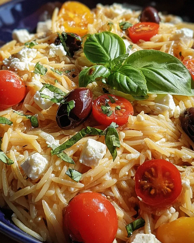 Griechische Reisnudeln mit Tomaten, Feta und Oliven – Schritt 2