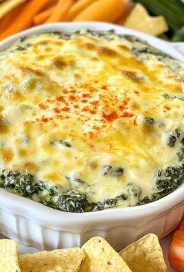 Griechischer Joghurt Spinat Dip für jede Party