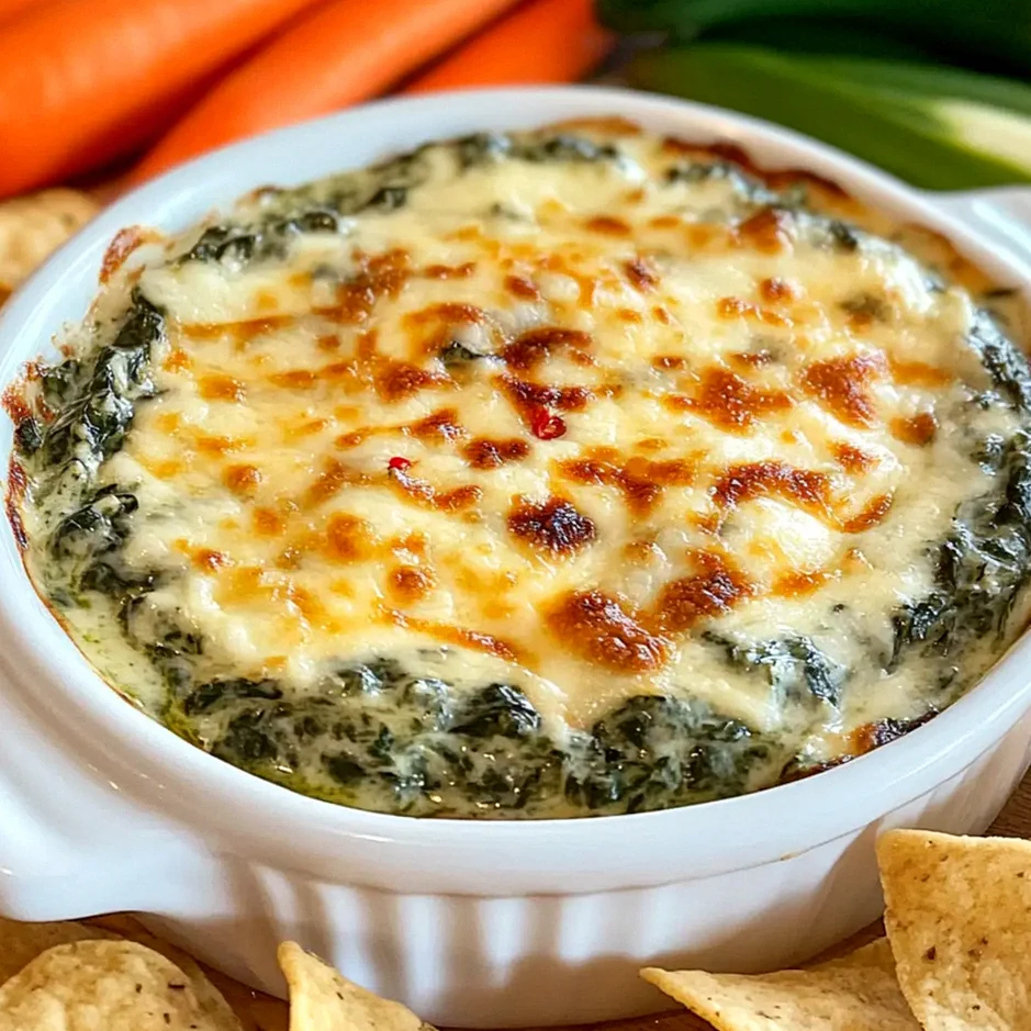 Griechischer Joghurt Spinat Dip für jede Party – Schritt 1
