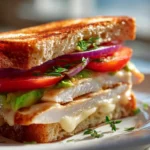 Hähnchen Avocado Melt: Das ultimative Sandwich-Erlebnis!