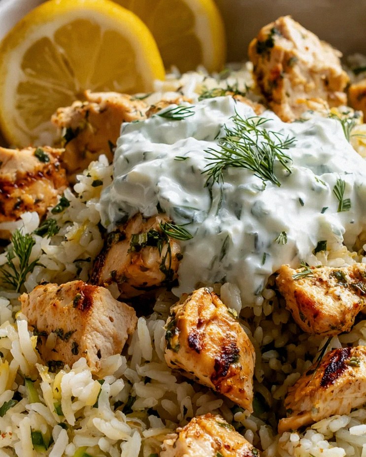 Hähnchen-Tzatziki-Reis-Auflauf: Frisch, würzig & lecker! – Schritt 2
