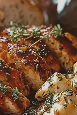 Honig BBQ Hähnchen mit Knoblauch Parmesan Kartoffeln