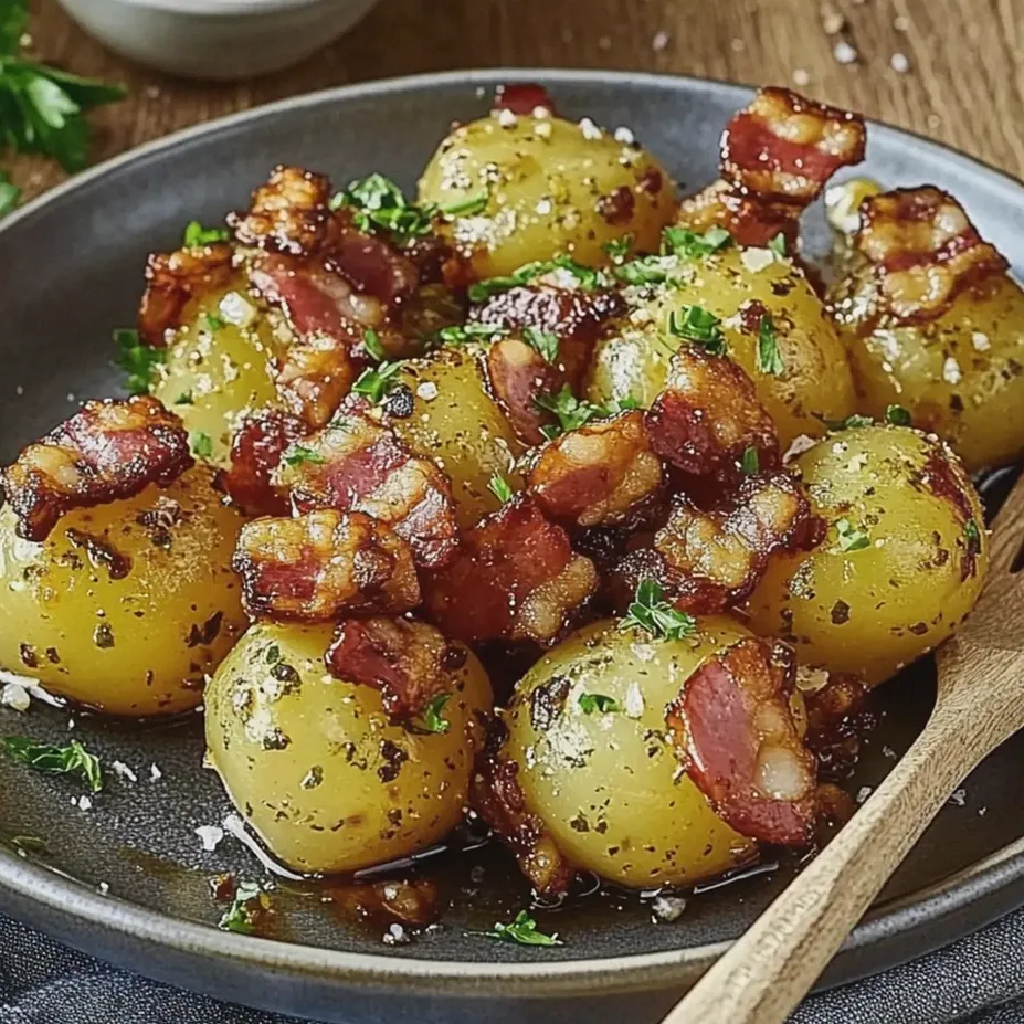 Kartoffel Putenspeck Spieße für den Grillabend – Schritt 1