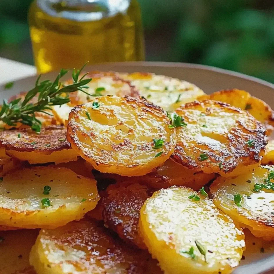 Kartoffelscheiben knusprig Ofen zubereiten mit Knoblauch – Schritt 2