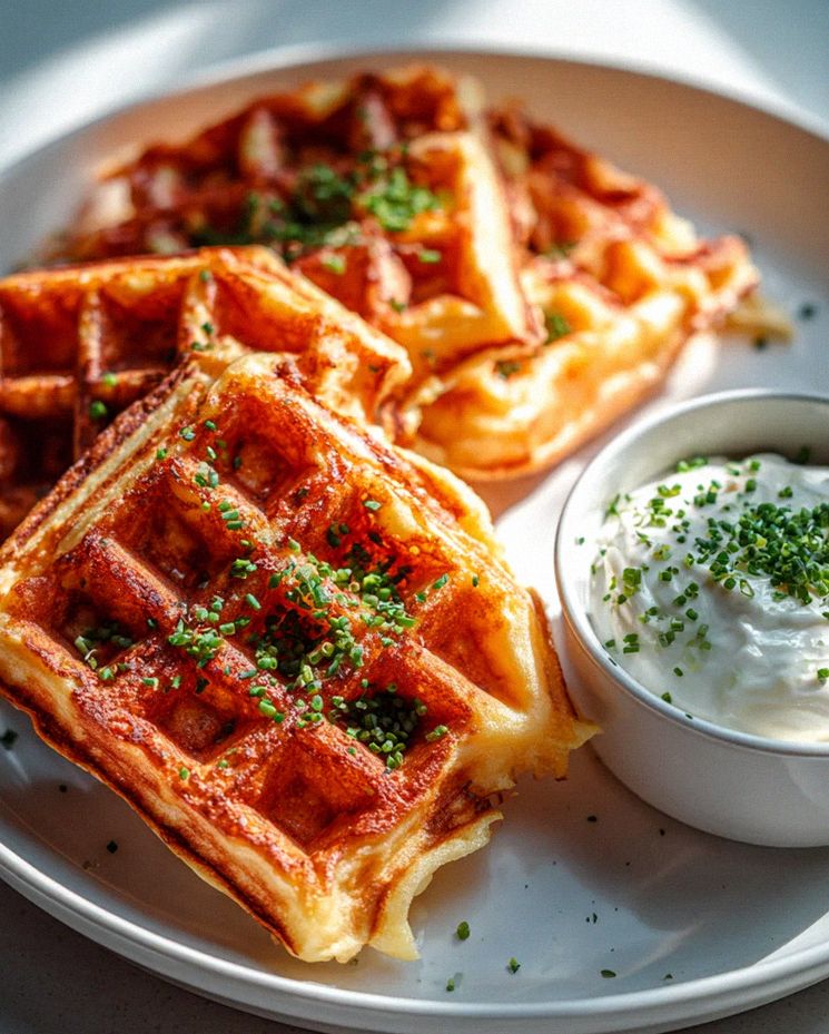 Kartoffelwaffeln: Einfach, knusprig & schnell gemacht!