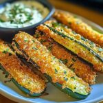 Knusprige Zucchini-Wunder für Gesundheitsliebhaber