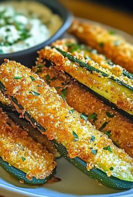 Knusprige Zucchini-Wunder für Gesundheitsliebhaber