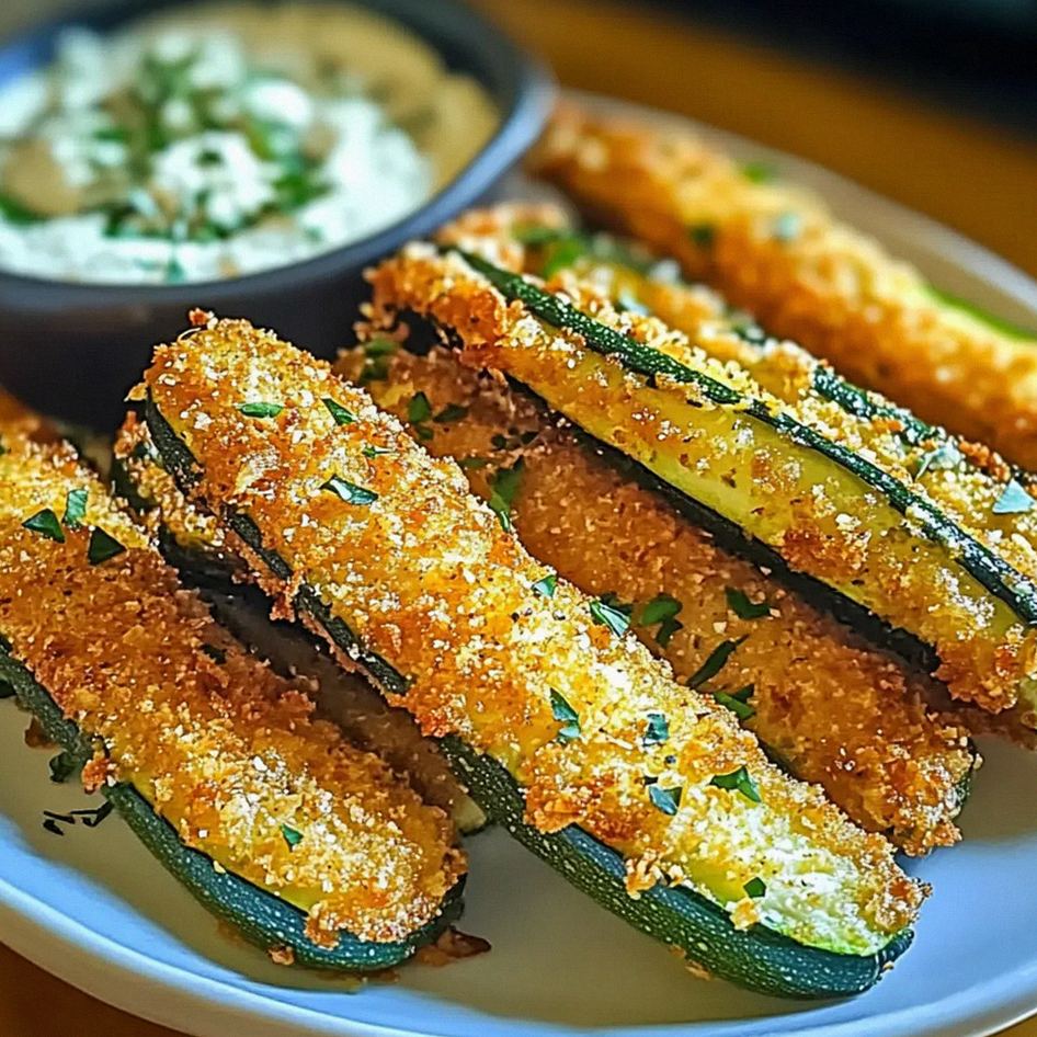 Knusprige Zucchini-Wunder für Gesundheitsliebhaber
