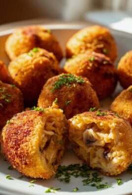 Krokiety Rezept: Knusprige Polnische Rindfleisch Croquettes