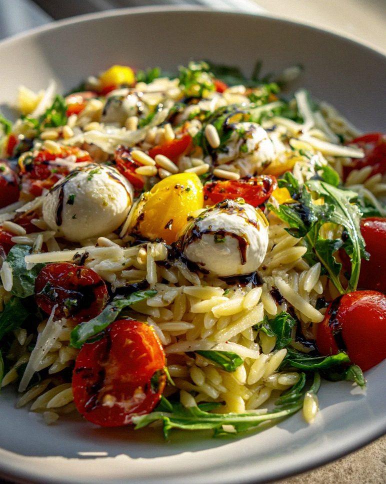 Leichter Orzo Salat Rezept: Perfekt für Sommer & BBQ! – Schritt 2