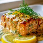 Lemon Butter Salmon: Zarter Lachs mit Dill & Zitrone Genuss