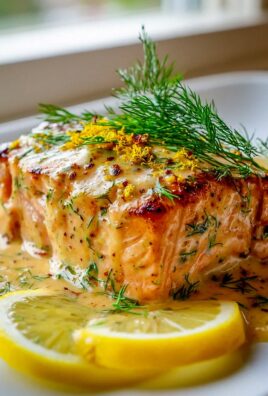 Lemon Butter Salmon: Zarter Lachs mit Dill & Zitrone Genuss