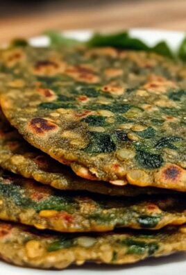 Linsen Spinat Fladenbrot für gesunde Genussmomente