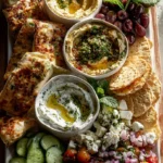 Mediterraner Brunch: Köstliche Boards, Dips & Fladenbrote