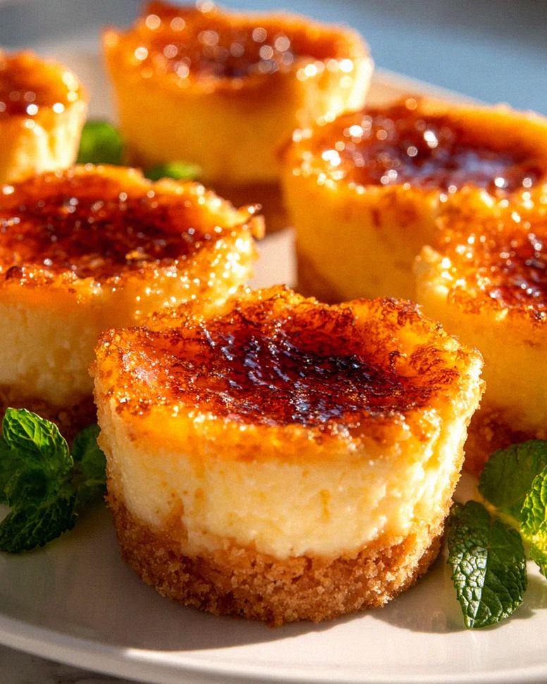Mini Crème Brûlée Käsekuchen: Knusprig & Cremig Genießen – Schritt 2