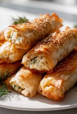 Ofen Feta Röllchen: Einfach, cremig & unwiderstehlich!