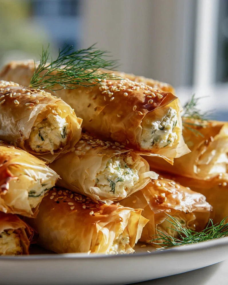Ofen Feta Röllchen: Einfach, cremig & unwiderstehlich! – Schritt 2