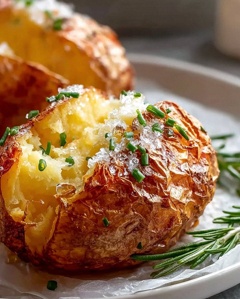 Ofenkartoffel Heissluftfritteuse: Schnell, einfach & knusprig!