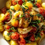 Perfektes Rezept: Cremige Geröstete Tomaten Gnocchi für Alle
