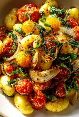 Perfektes Rezept: Cremige Geröstete Tomaten Gnocchi für Alle