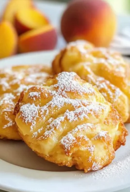 Pfirsichkrapfen – Süße Versuchung aus frischen Früchten
