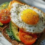 Powerschnitte mit Spiegelei