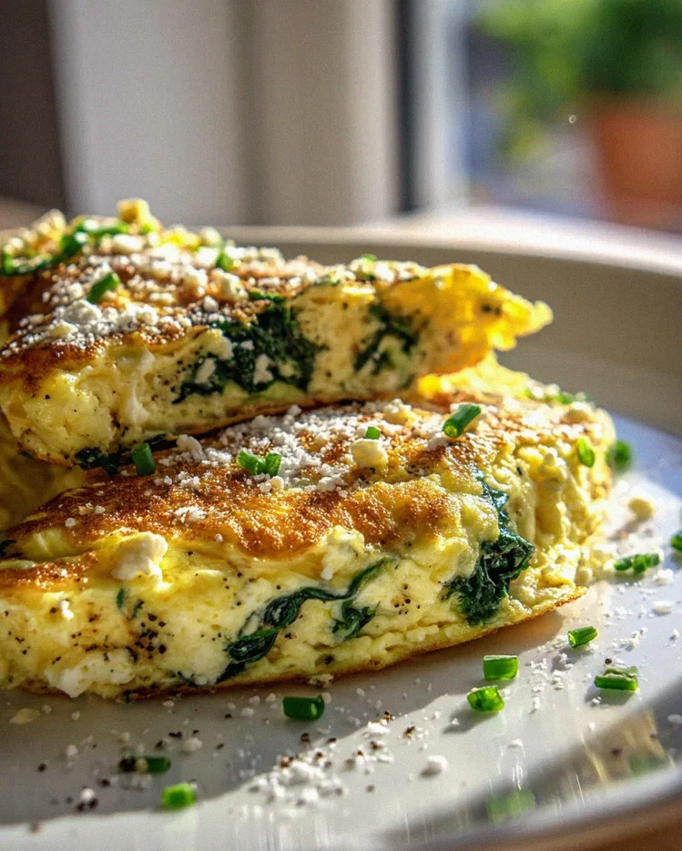 Protein-Packed Spinach Cottage Cheese Flagels Delight