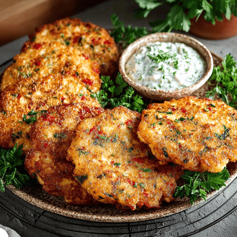 Proteinreiche Hüttenkäsetaler – Schritt 1