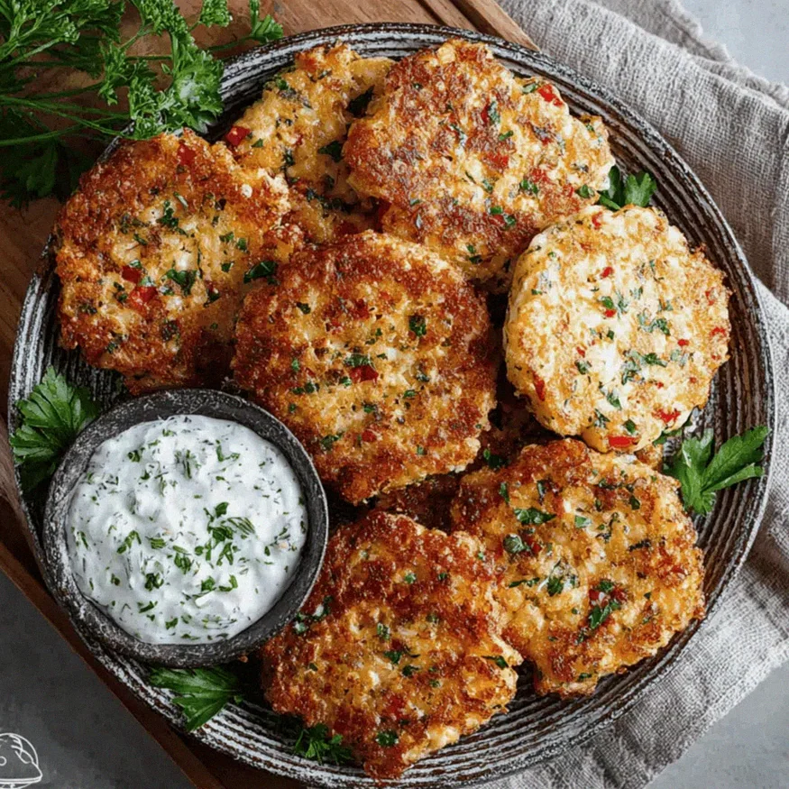 Proteinreiche Hüttenkäsetaler – Schritt 2