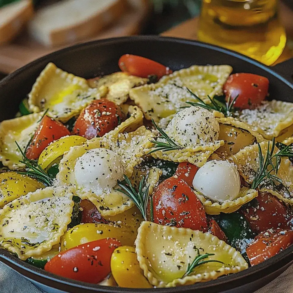 Ravioli Gemüse Pfanne schnell zubereiten – Schritt 1