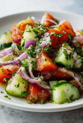 Tomaten Gurken Salat: Das frische Sommerrezept!