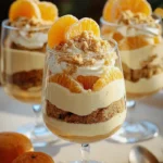Vanillesauce-Mousse mit Spekulatius-Creme und Mandarinen