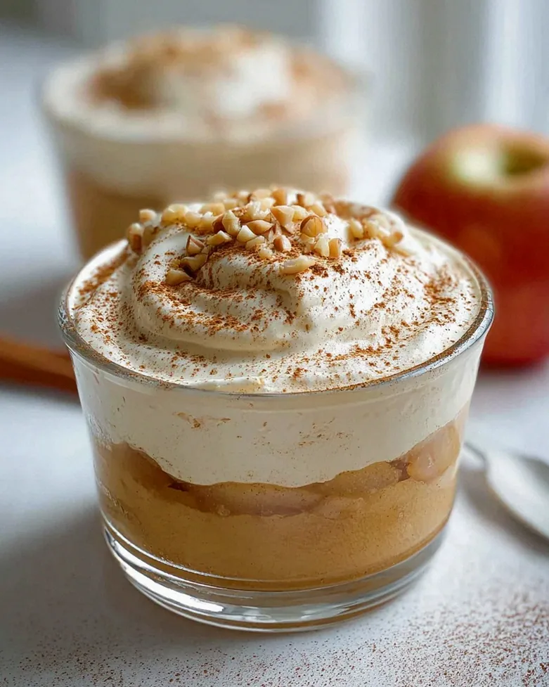 Zimtcreme mit Apfelmus – Das perfekte Dessert für Genießer!