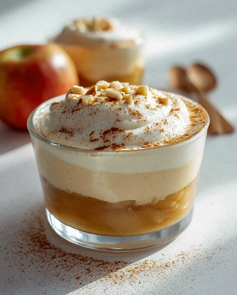 Zimtcreme mit Apfelmus – Das perfekte Dessert für Genießer! – Schritt 2