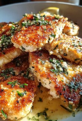 Zitronen Parmesan Pfannenhähnchen