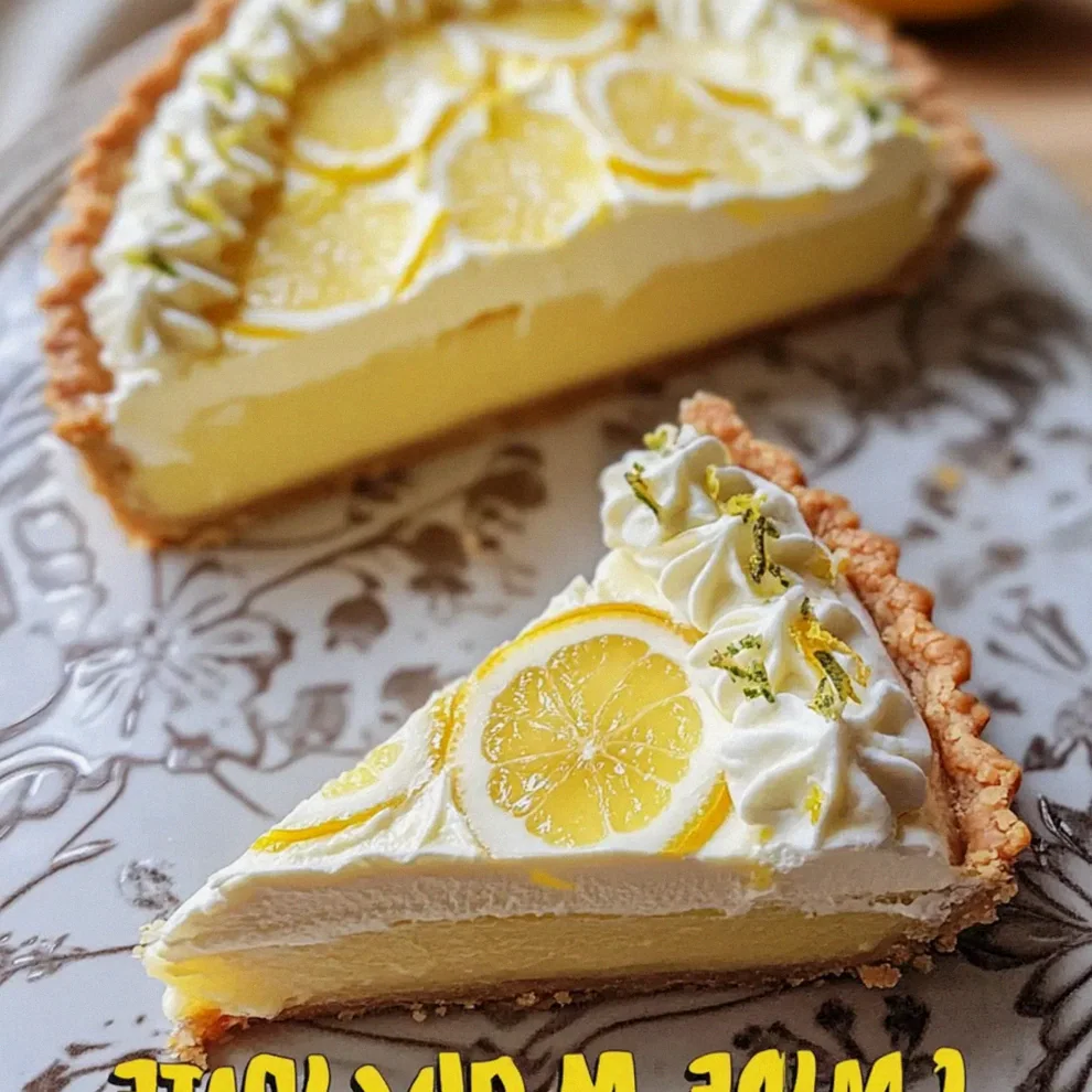 Zitronen- und Mascarpone-Tarte leicht gemacht